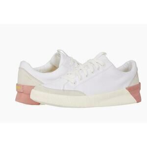 Sorel White and Pink Athletic Shoes
